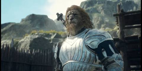 A Beastren From Dragon's Dogma 2 Standing In The Day