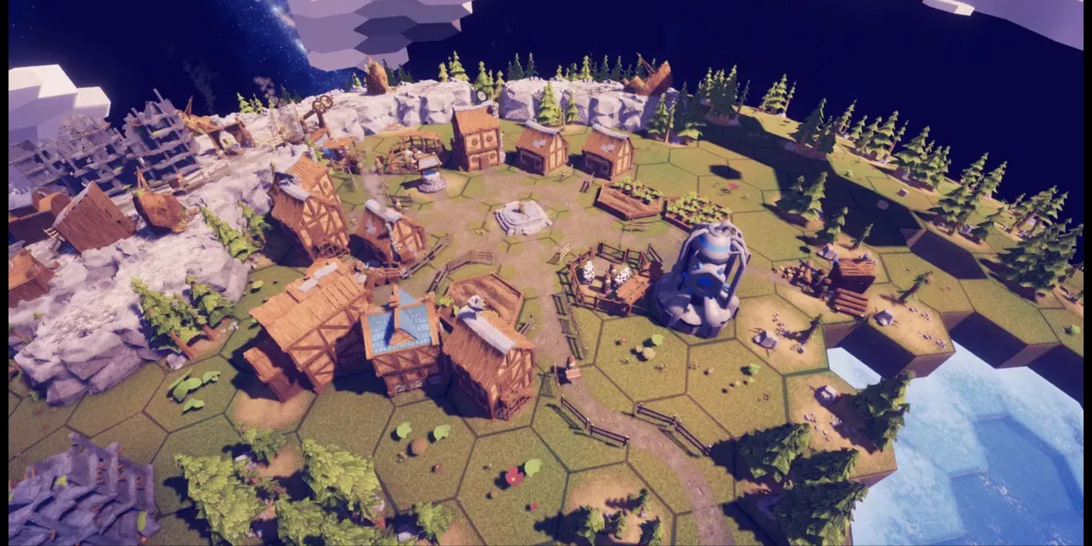 A Closeup Image of a Town in Before We Leave