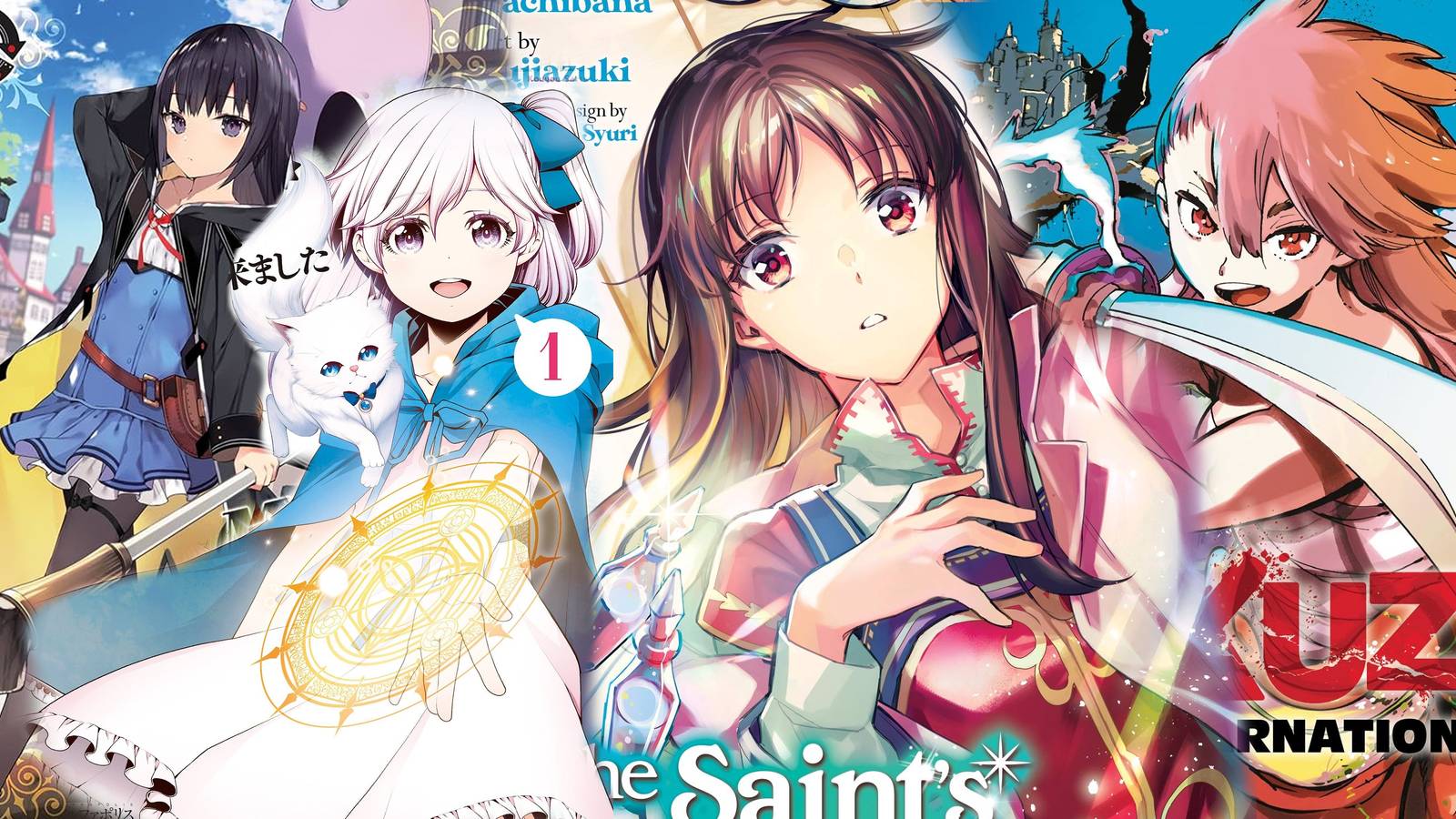 Making Magic: The Sweet Life of a Witch Who Knows an Infinite MP Loophole, God Came to Apologize Because I Had a Hard Time in My Past Life, The Saint's Magic Power Is Omnipotent, Yakuza Reincarnation