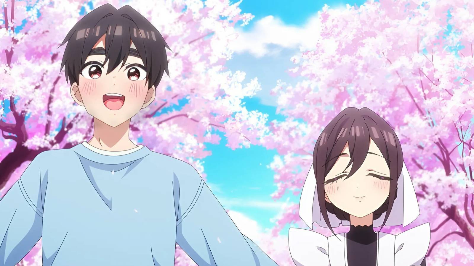 rentarou and mei sakura view