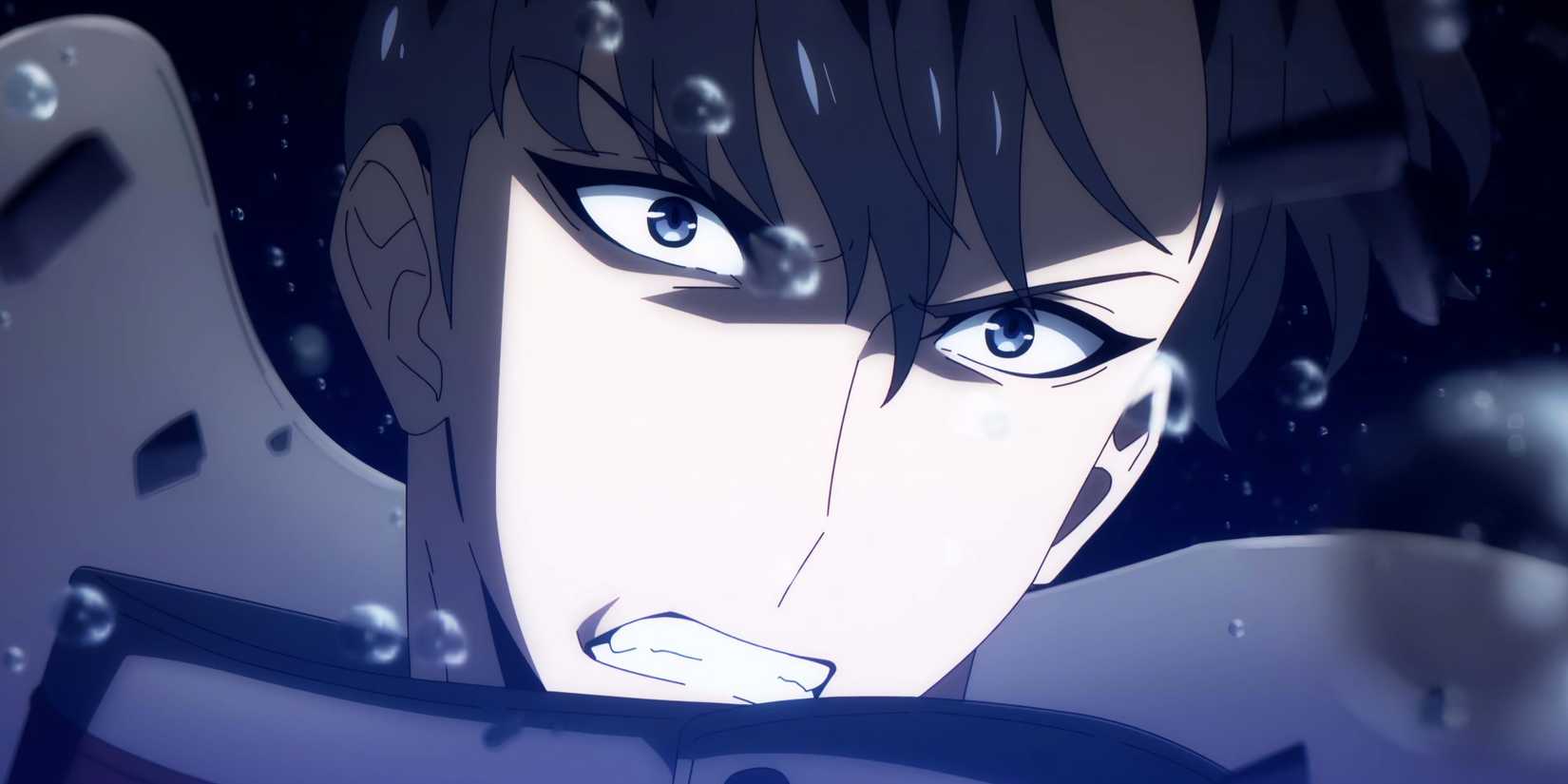 Sung jinwoo fighting an enemy