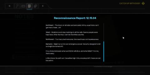 15. Reconnaissance Report 12.15.04 (1)
