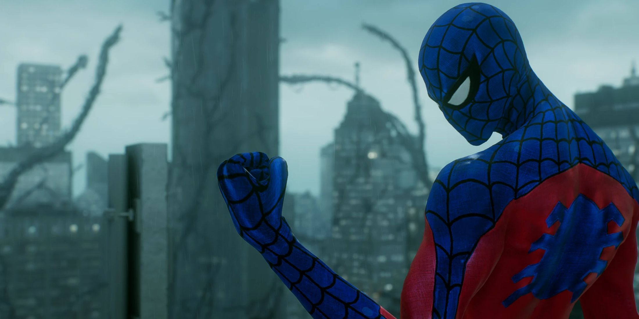 An image from the UPDATED Spider-Man Web Of Shadows Pack mod for Marvel's Spider-Man 2 on the PC