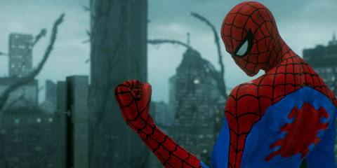 An image from the UPDATED Spider-Man Web Of Shadows Pack mod for Marvel's Spider-Man 2 on the PC