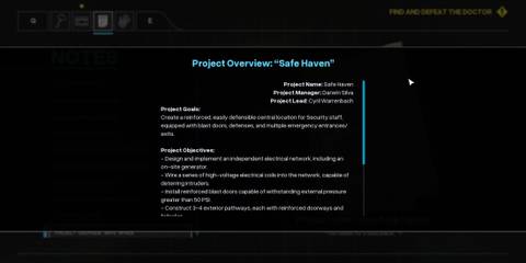 17. Project Overview Safe haven (2)