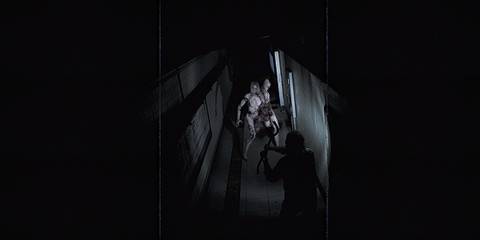 Roman fighting a monster