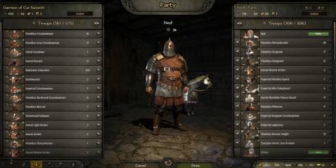 The Player Donating Troops To A Garrison