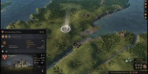 A Holdings Castle in Crusader Kings 3