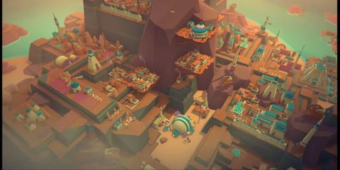 Desert Island Biome in Islanders