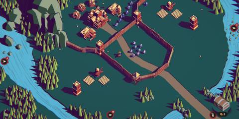 Wall Defenses in Thronefall