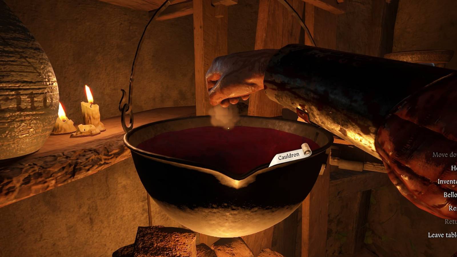 KCD2 Alchemy Cauldron