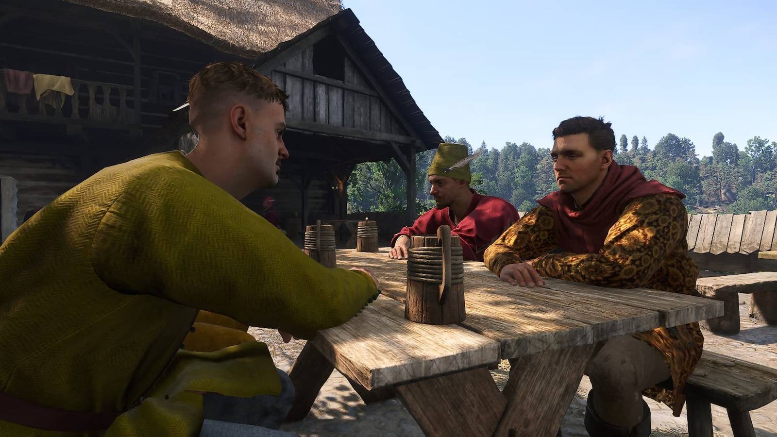 Drinking in a tavern in KCD2