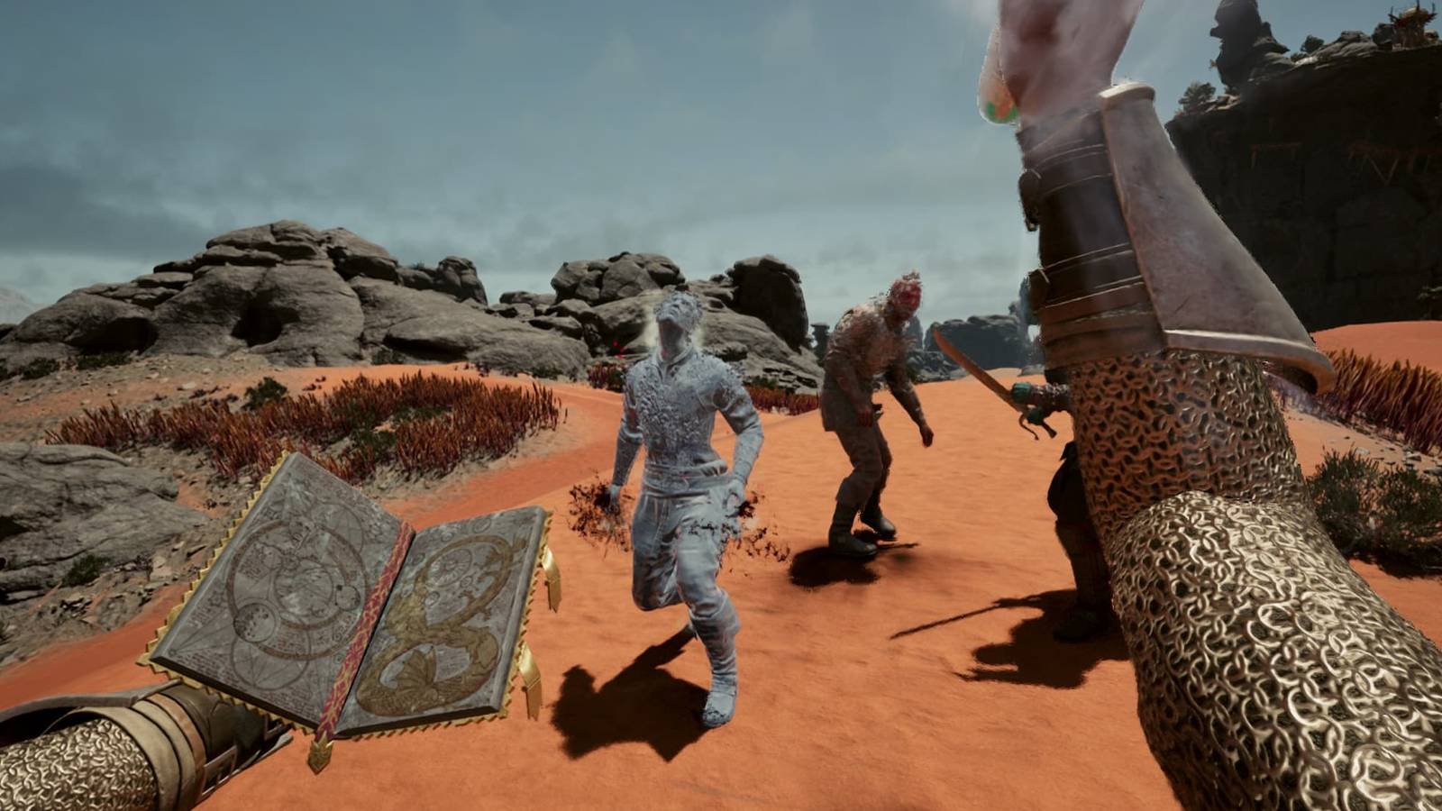 Frozen enemy in Avowed