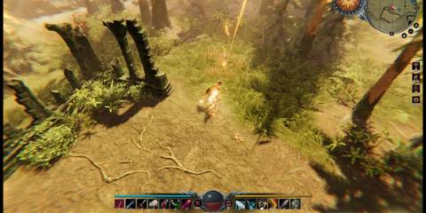 Taking Sun Burn Damage in V Rising