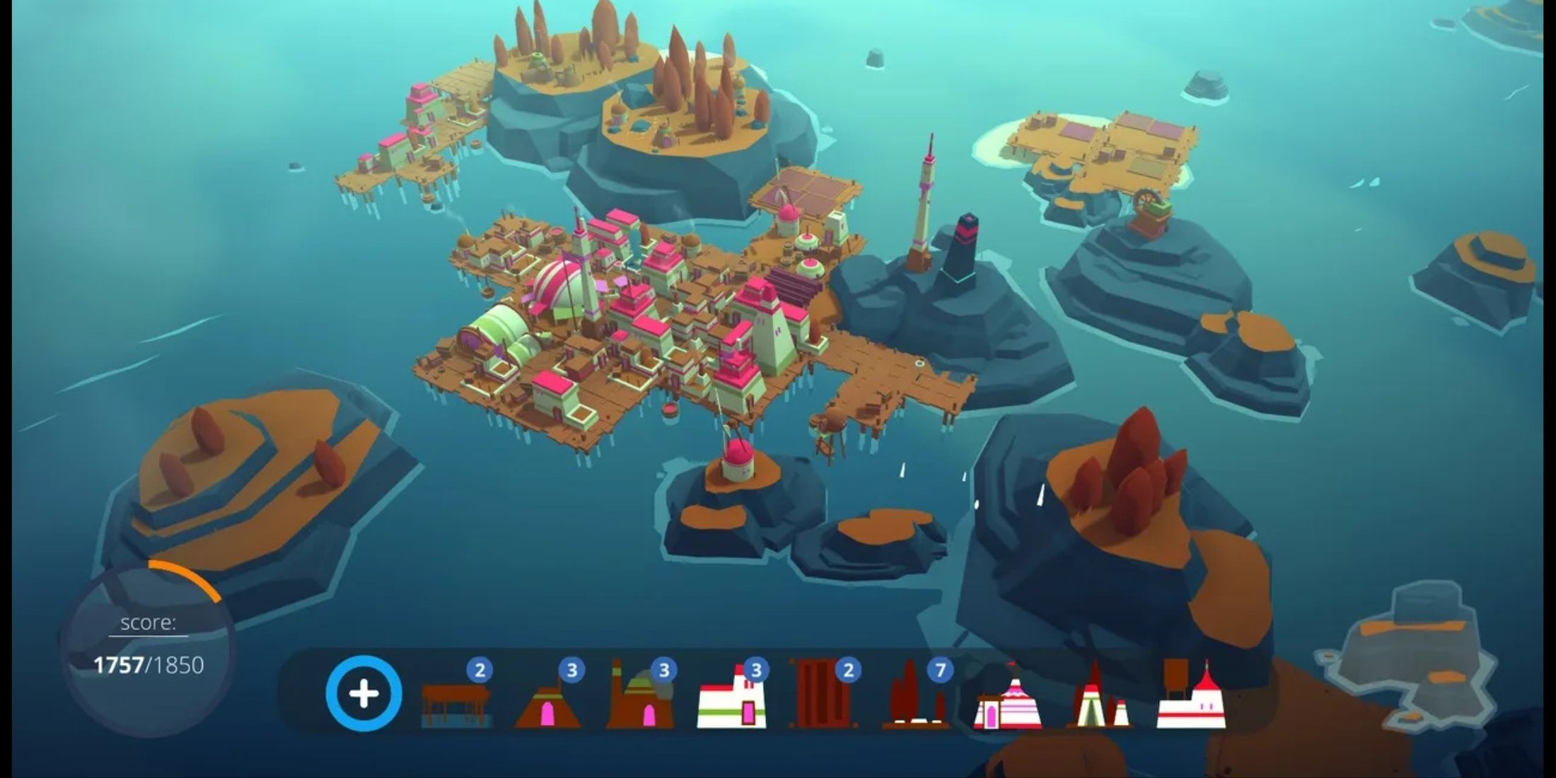 Mini-Connected Islands in Islanders