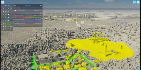 Industrial Building Zone Filter Tool in Cities: Skylines 2