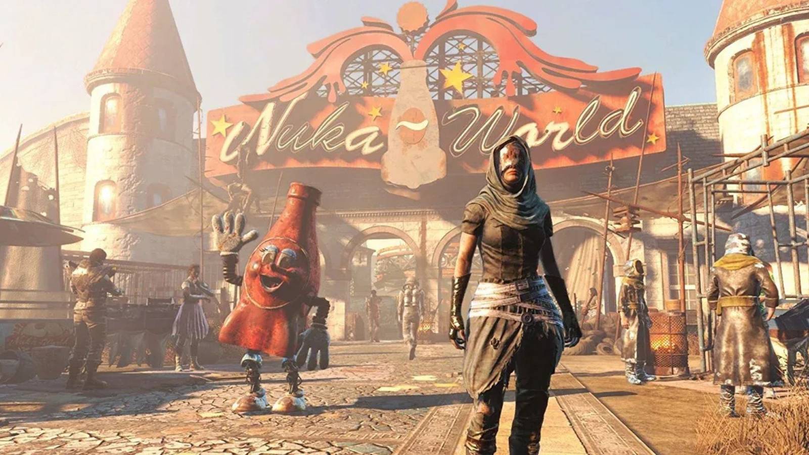 The Entrance to Nuka-World in The Day From Fallout 4