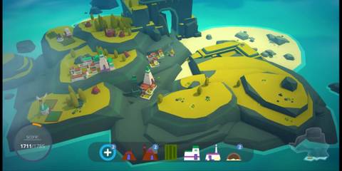 Temperate Biome Island in Islanders