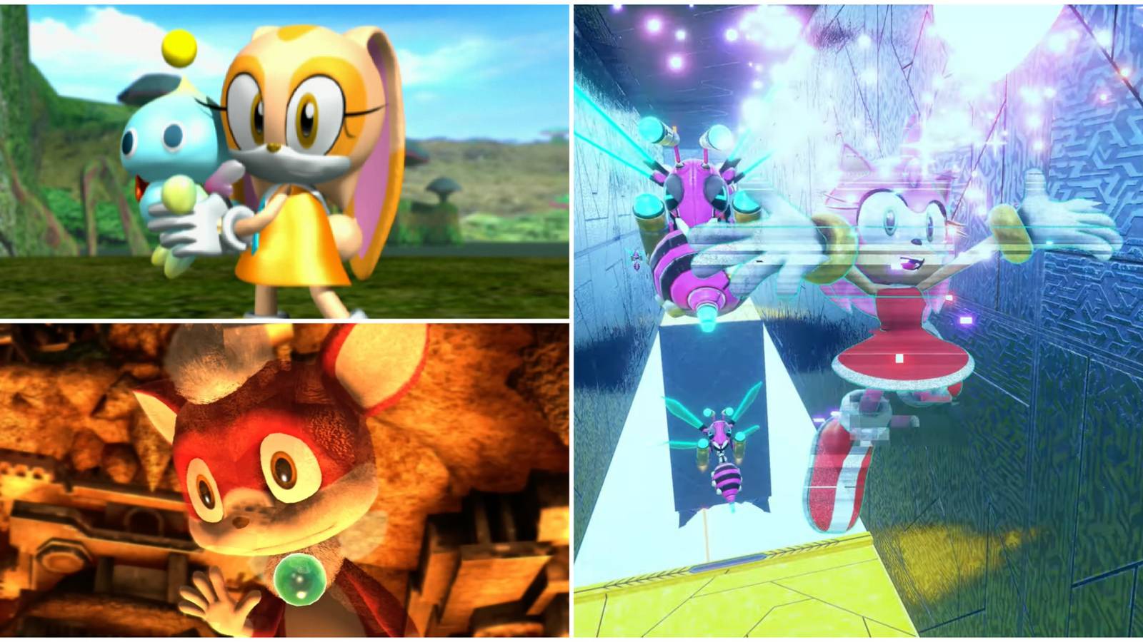 Surprisingly Strong Sonic Characters- Cream Chip Amy Rose