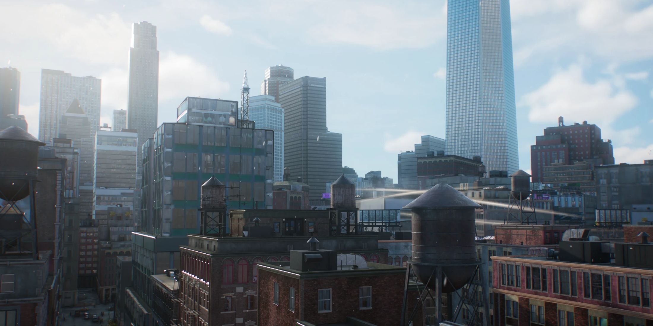 An image from the Beyond NYC Atmosphere mod for Marvel's Spider-Man 2