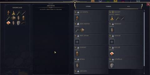 a large amount of relic slots in civ 7