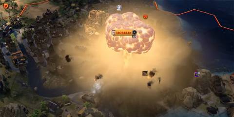 a nuclear explosion in civ 7