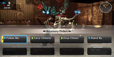 Accessory Orders in Freedom Wars Remastered