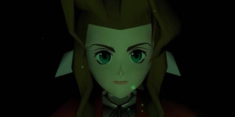 Aerith in Final Fantasy 7 (PS1)