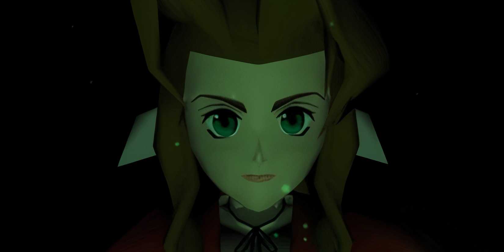 Aerith in Final Fantasy 7 (PS1)