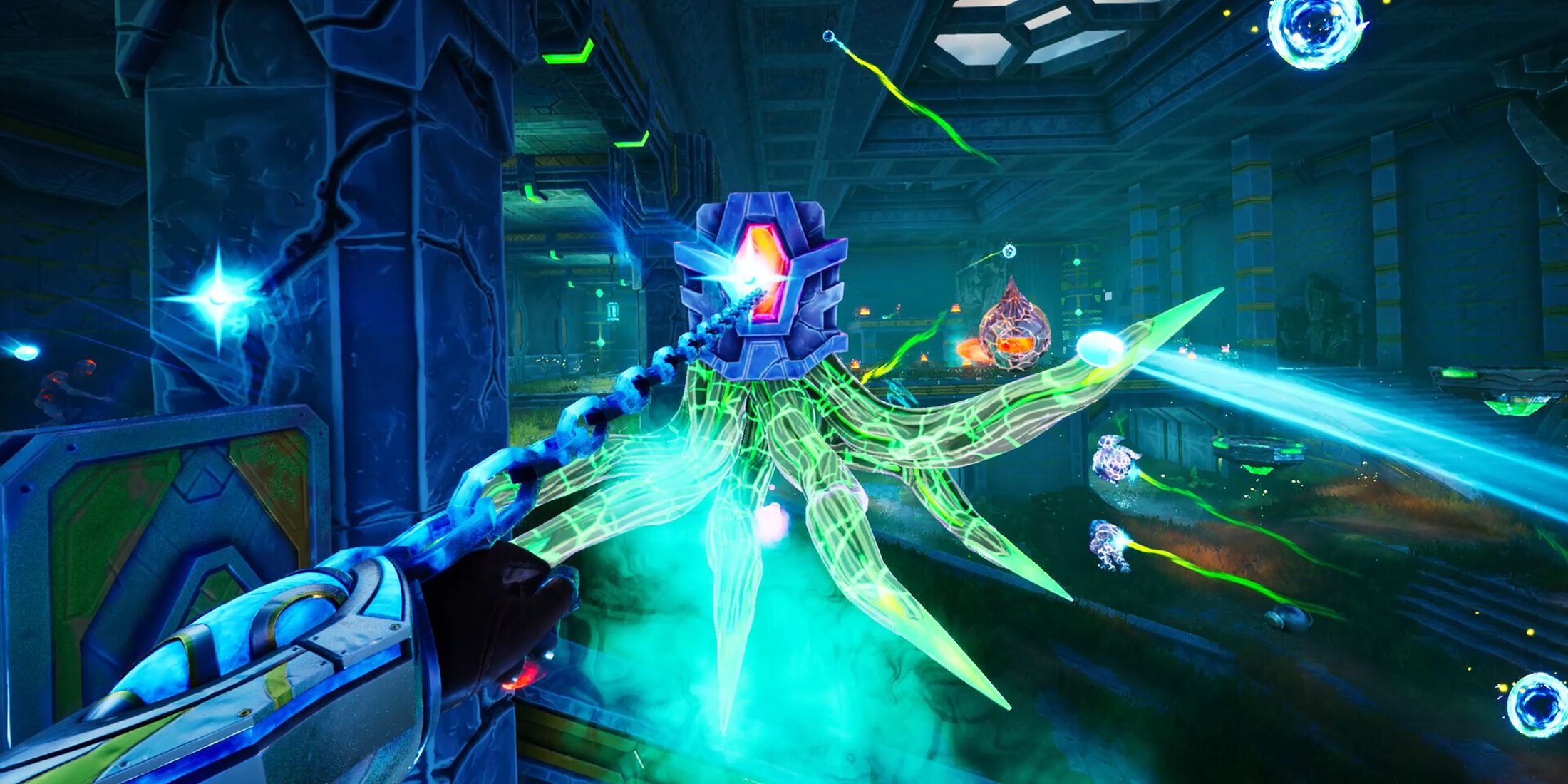 afterblast chain enemy