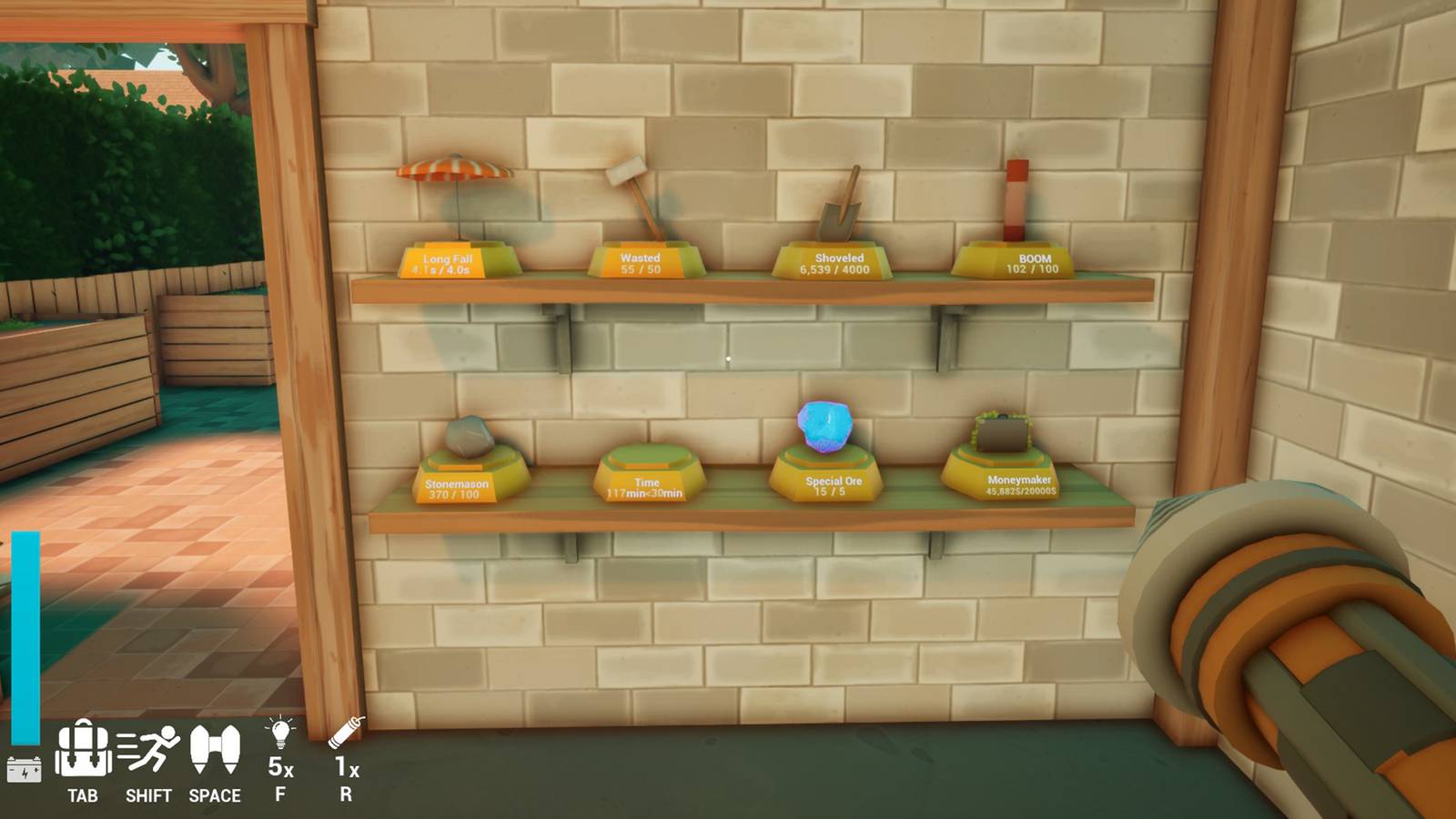 all achievements in a game about digging a hole