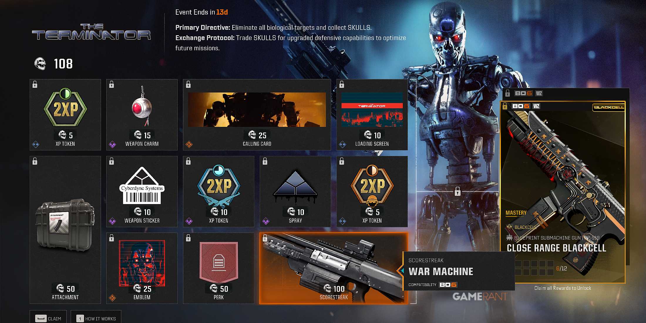 Gold Terminator Cod Call of Duty Is Making a Change to the Terminator Skin in Black Ops 6 ...