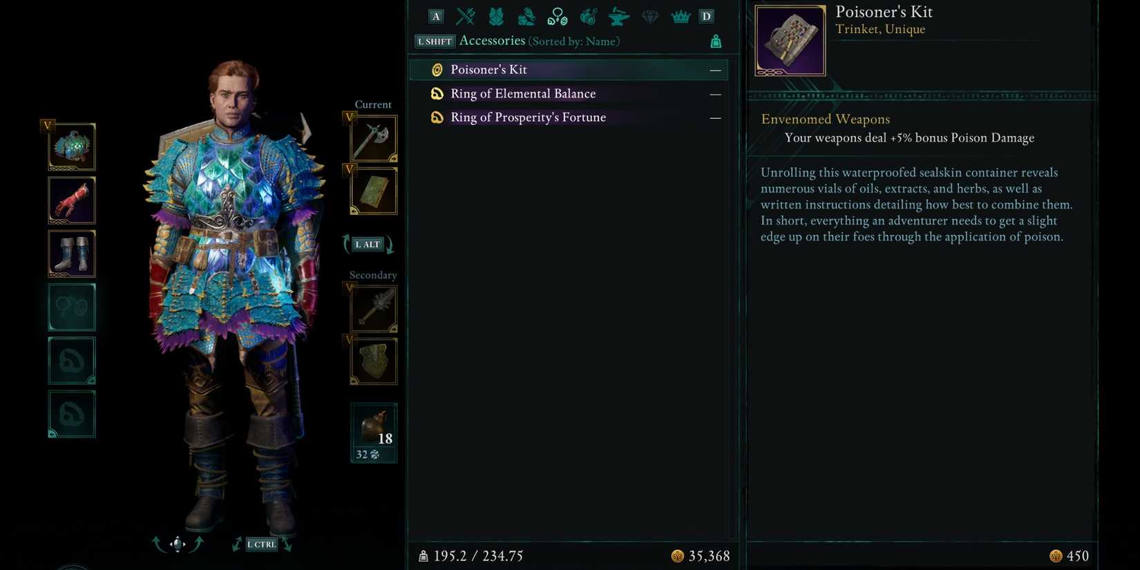 All Shatterscarp Unique Accessories Avowed