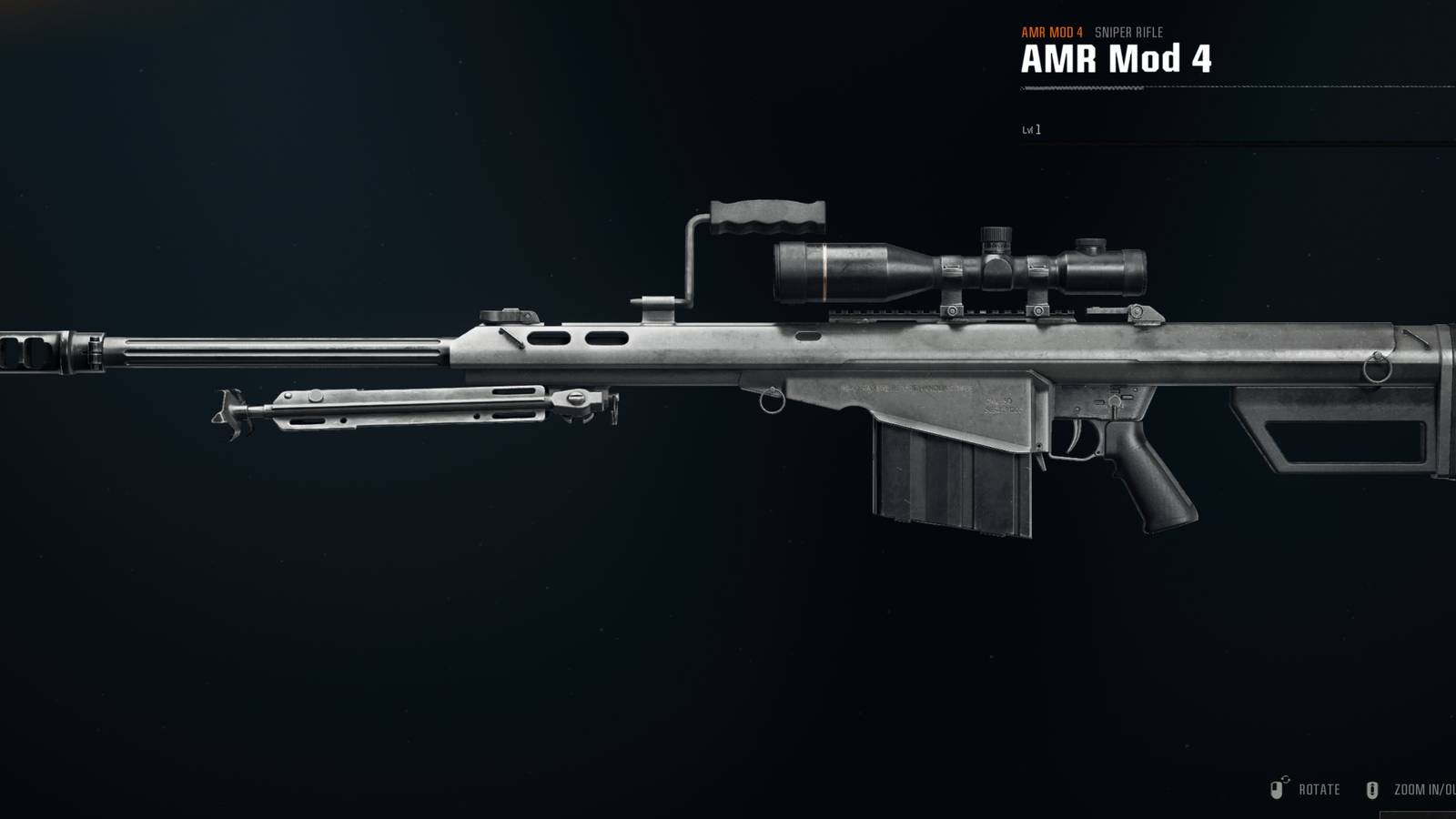 amr mod 4 sniper rifle