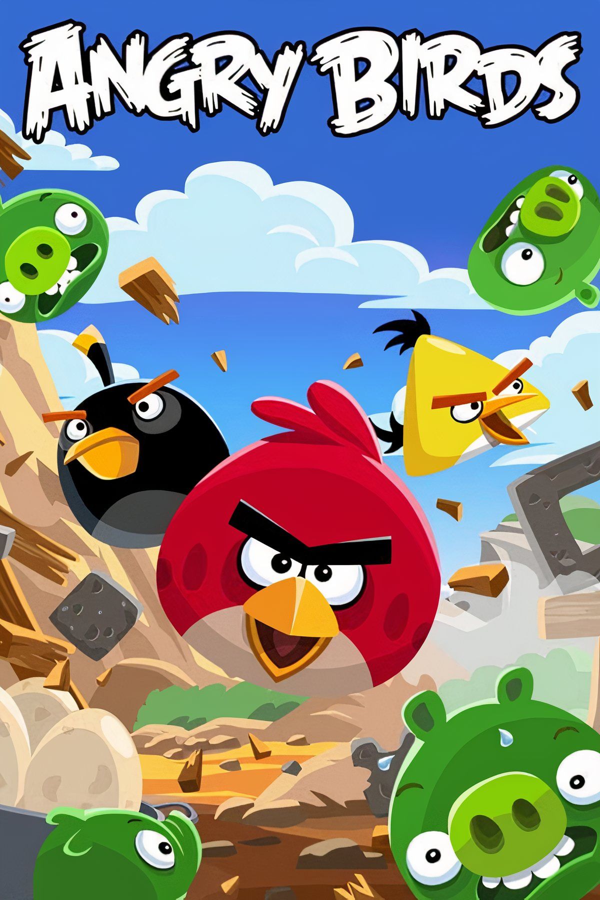 Angry Birds Tag Page Cover Art