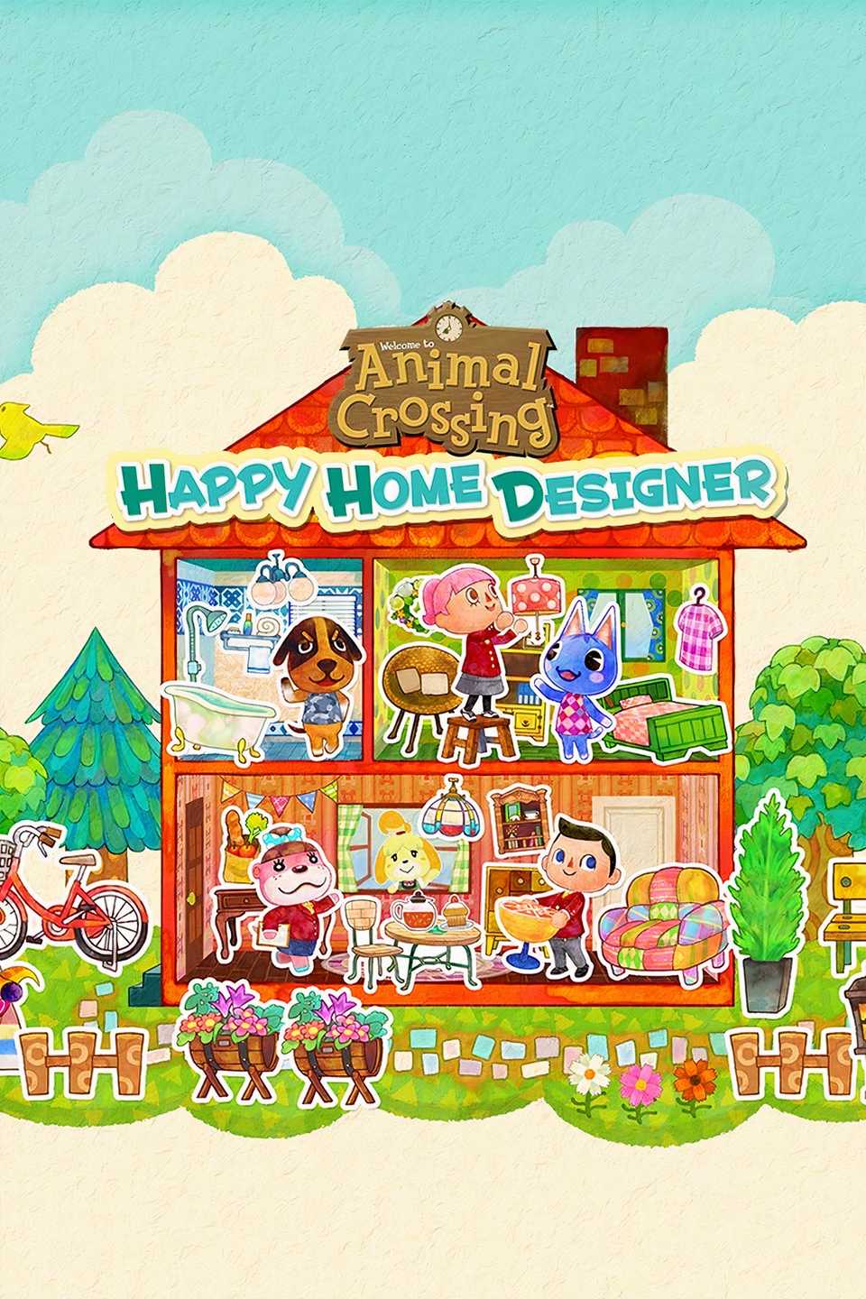 Animal Crossing: Happy Home Designer Tag Page Cover Art
