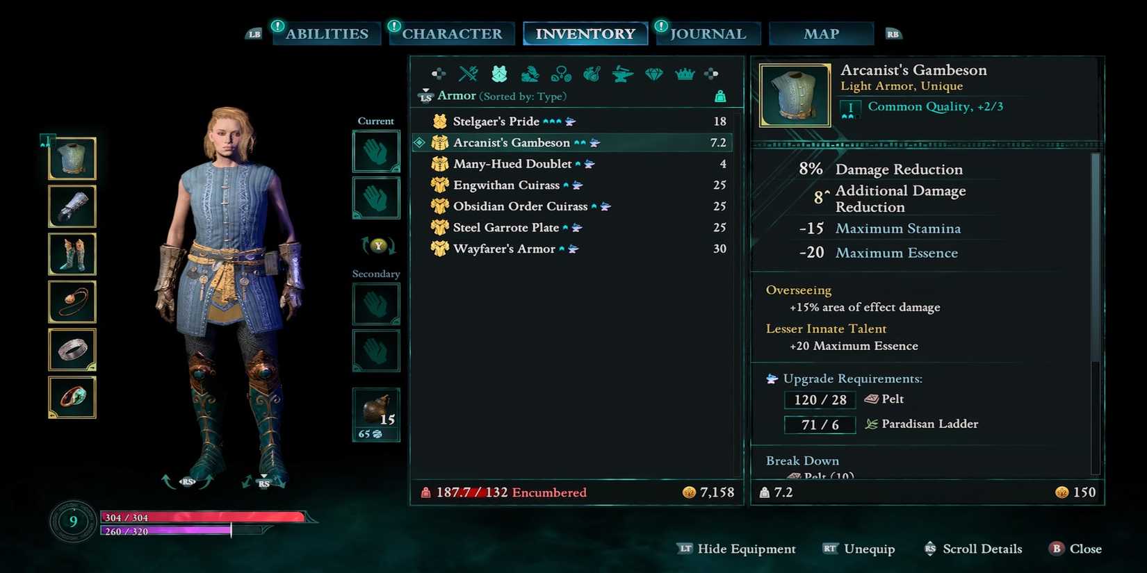 Arcanist’s Gambeson in Avowed