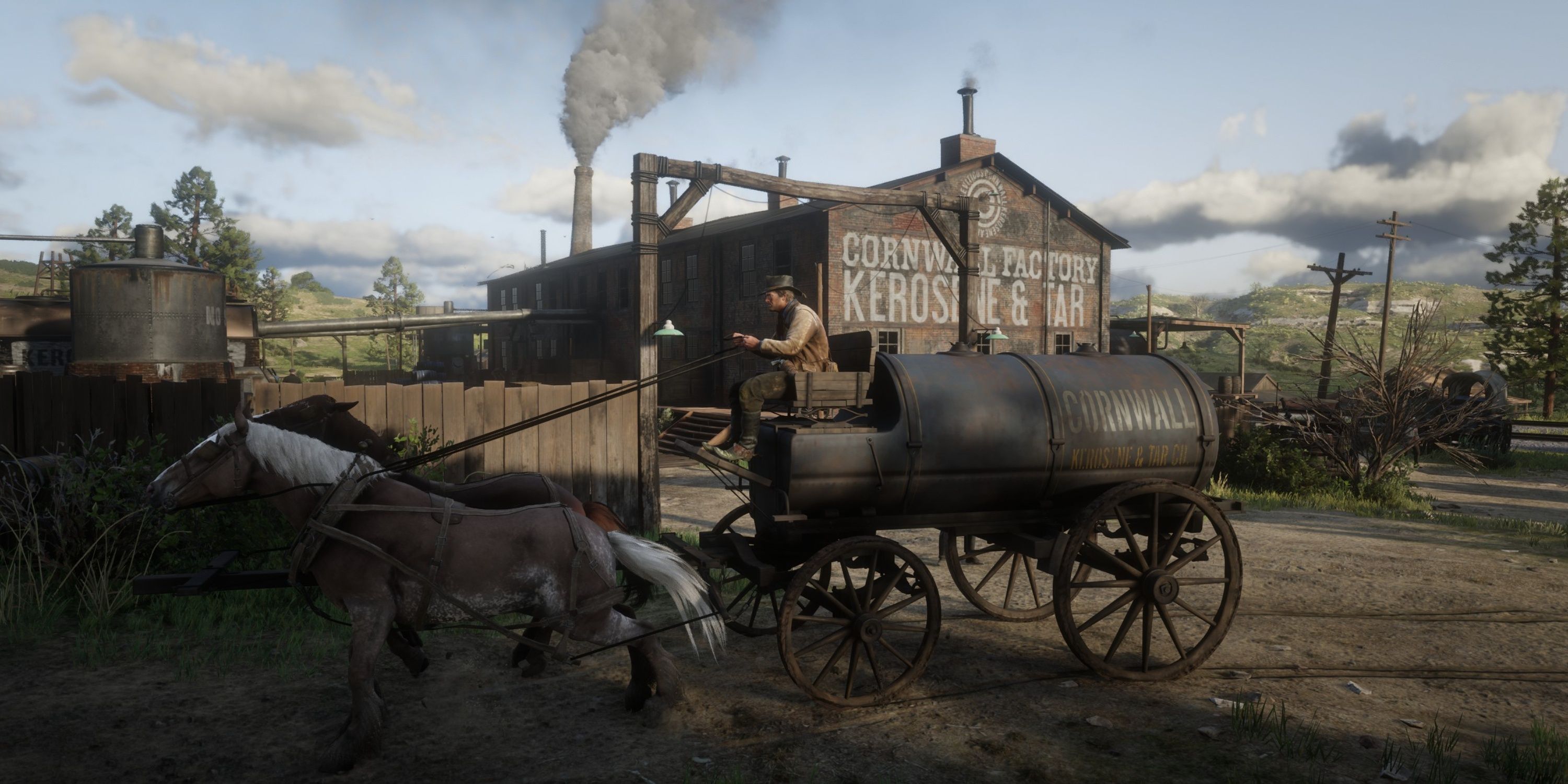 arthur steals an oil wagon