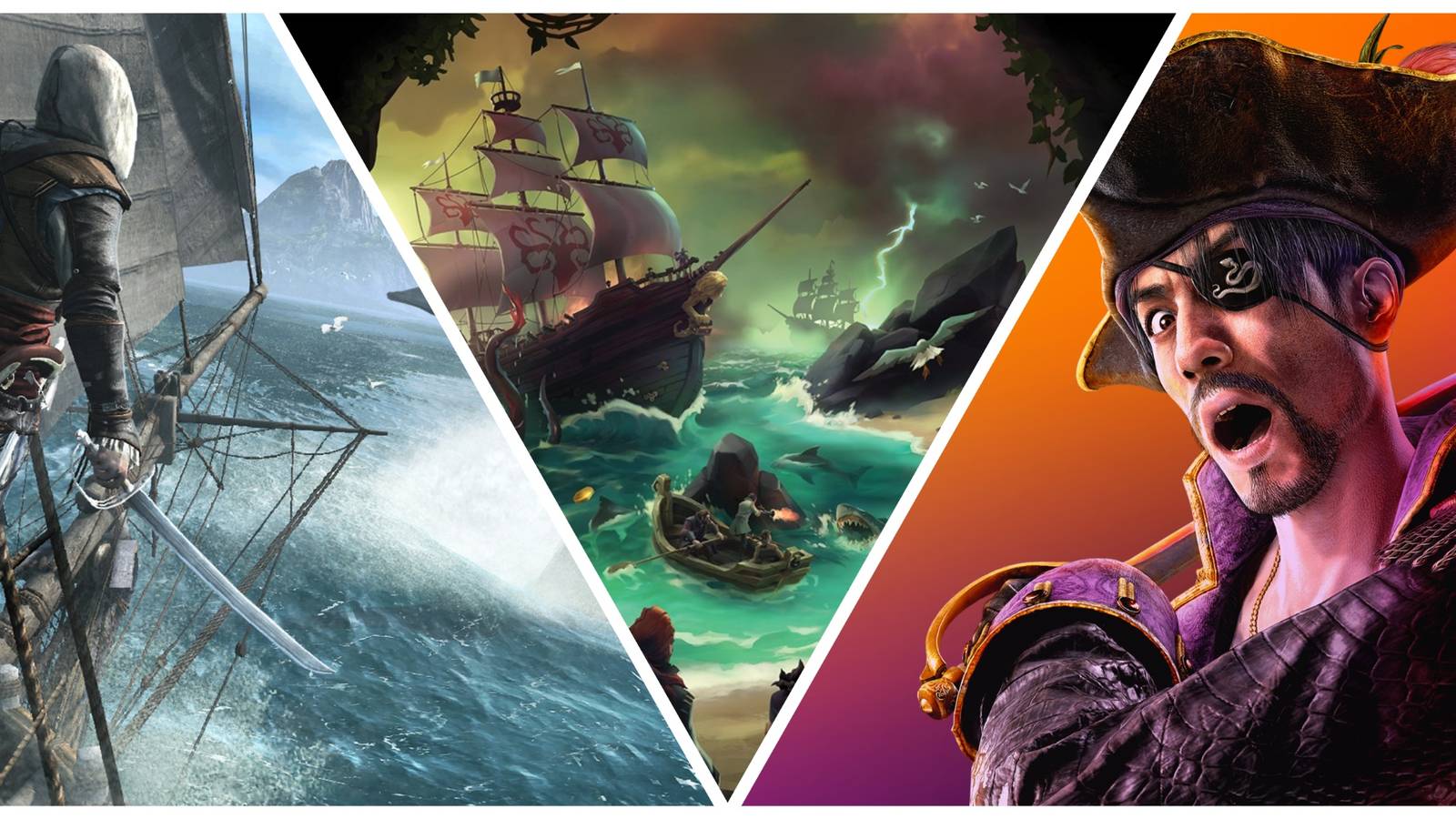 Assassins Creed IV, Sea of Thieves, Yakuza Like A Dragon Pirate Yakuza In Hawaii