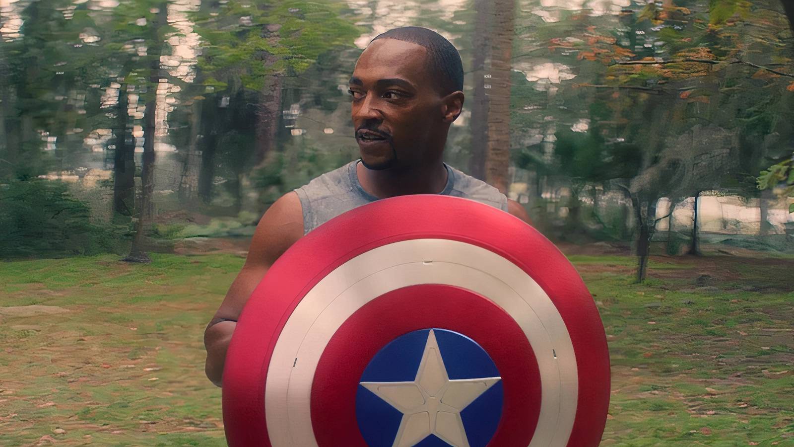 Anthony Mackie as Captain America 