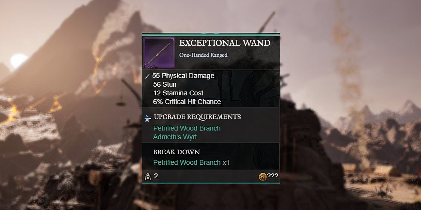 Avowed Exceptional Wand