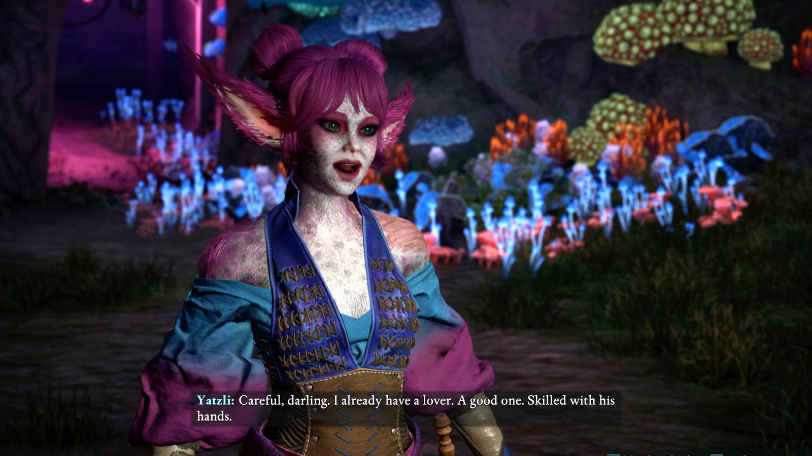 Avowed Romance System Romantic Ending Yatzli Lover Dialogue