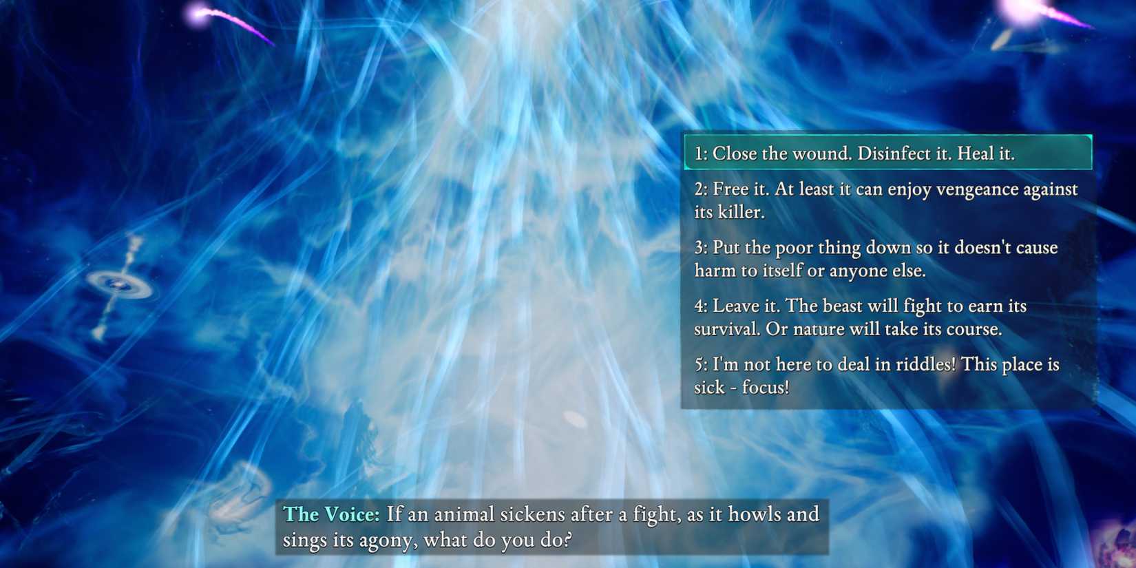 Avowed - speak to the Adra Pillar