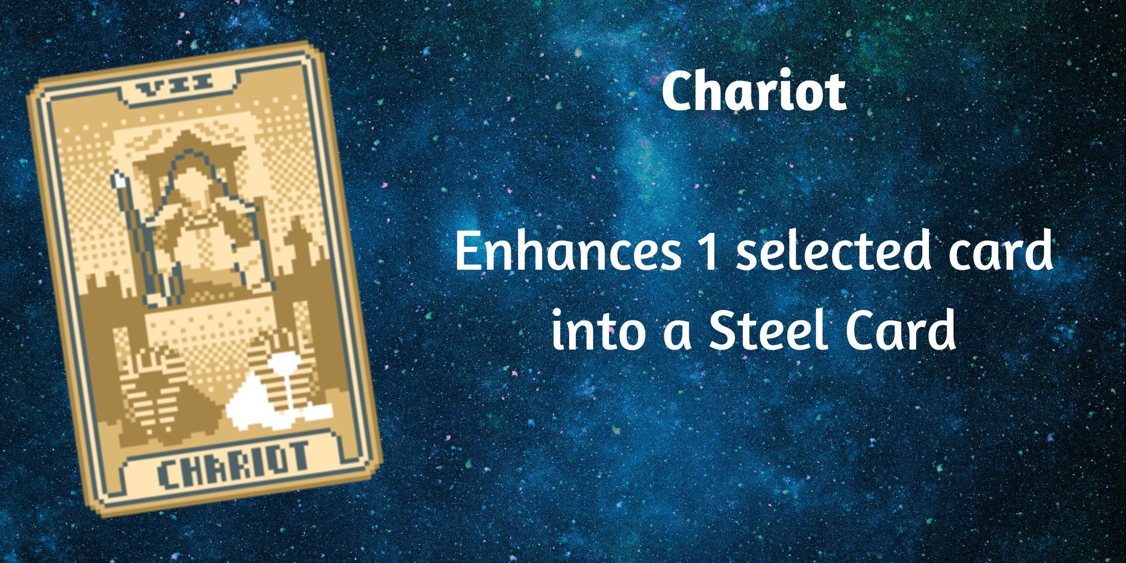 Chariot Steel cards