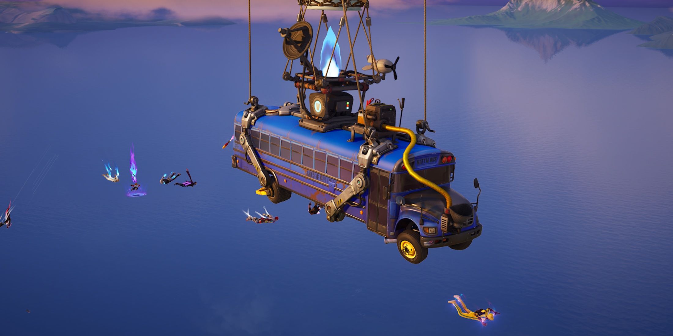 battle bus fortnite