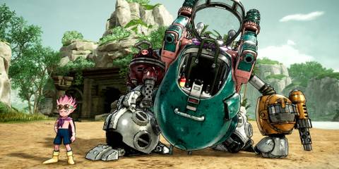 Beelzebub and his mech.