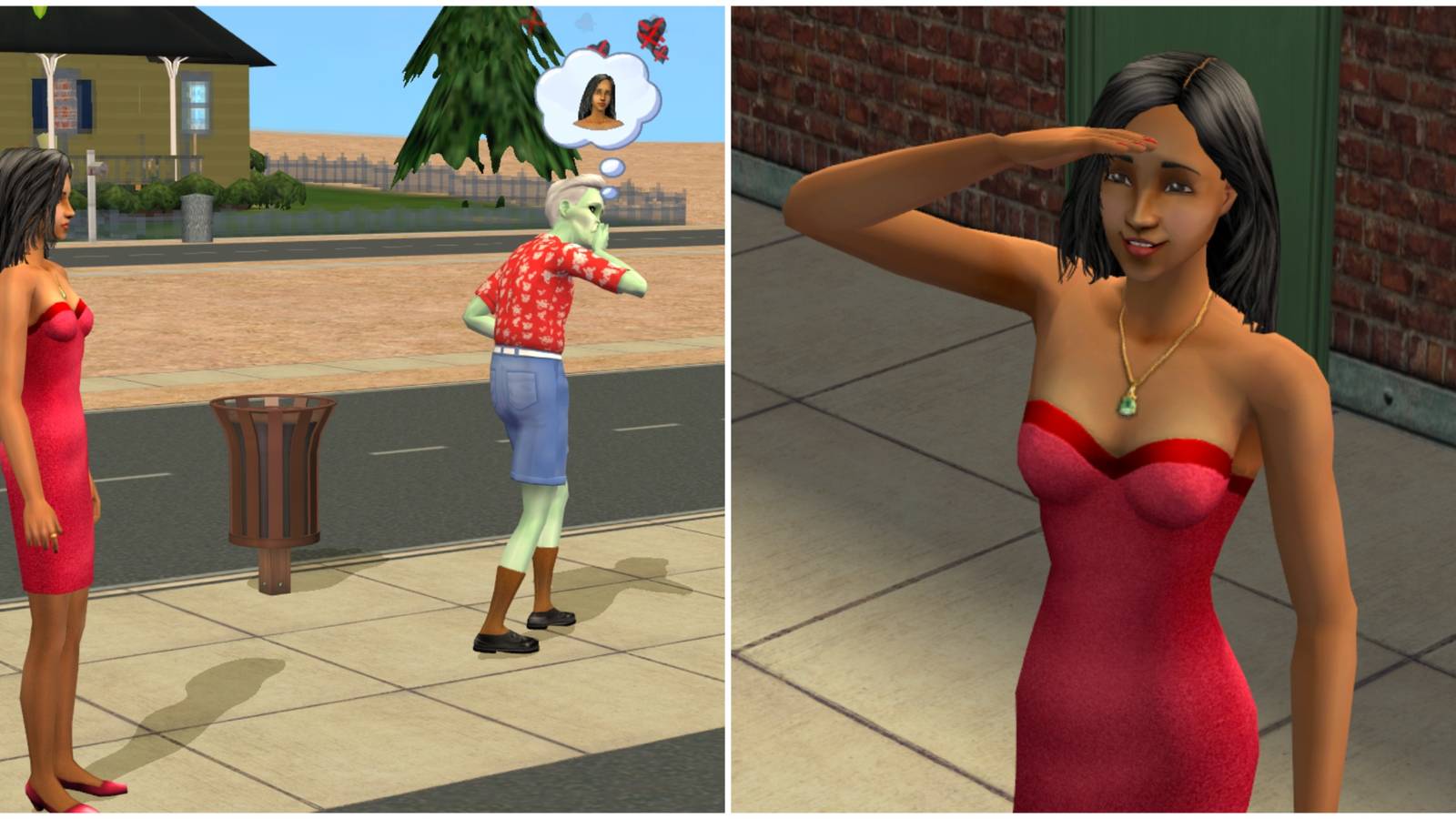 bella goth found the sims 2