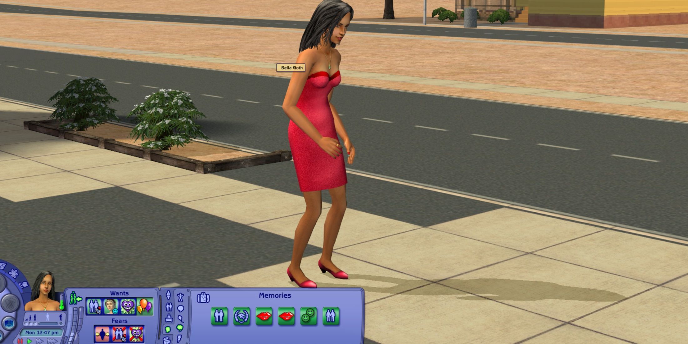 bella goth memories the sims 2