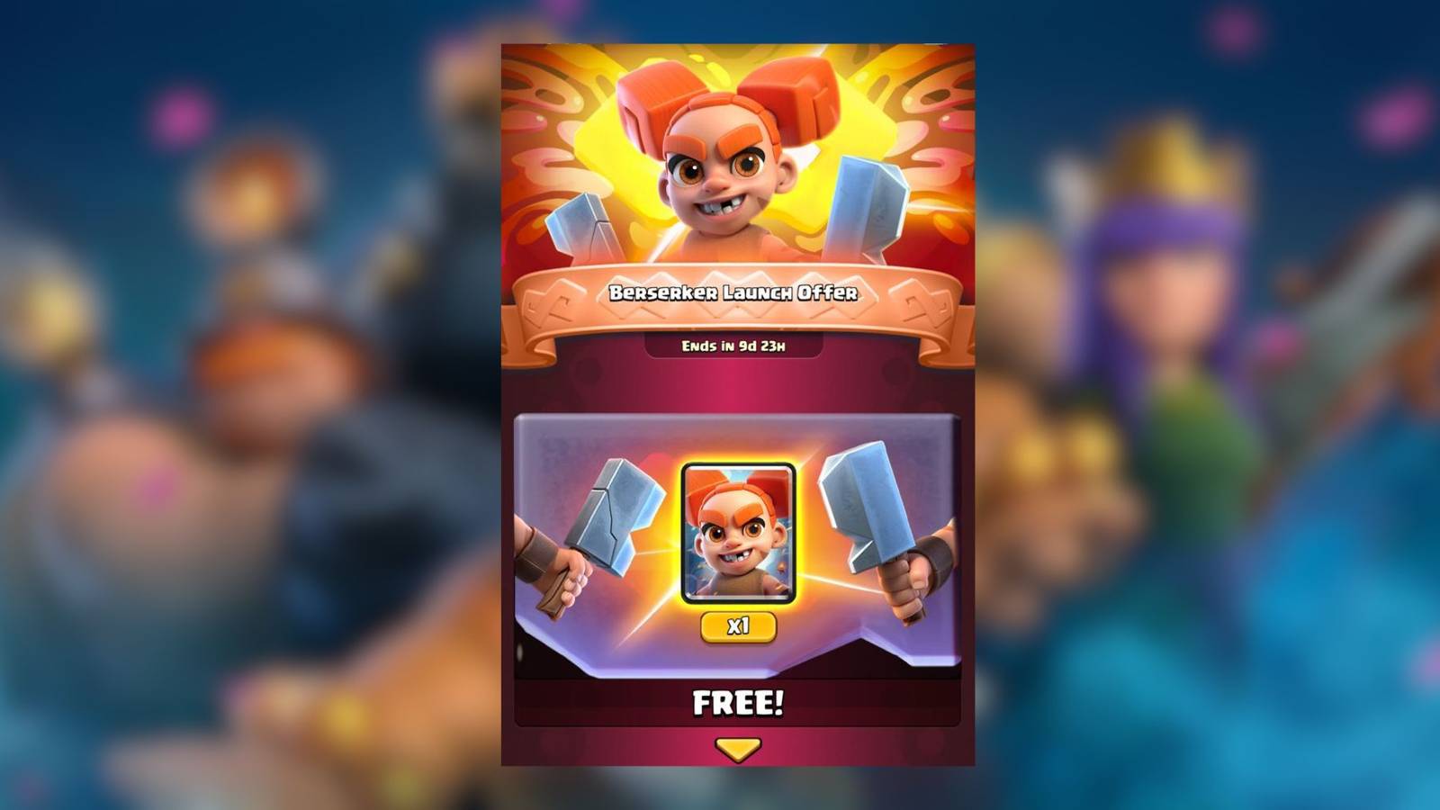 berserker clash royale