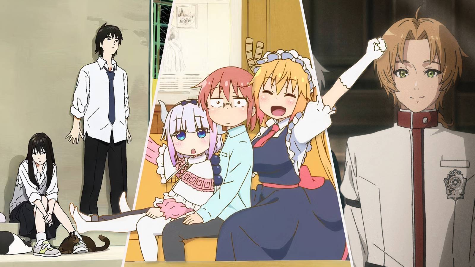 best isekai anime for adults mushoku tensei koboyashi and sonny boy